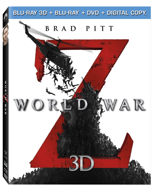 GUERRA MUNDIAL Z 3D - WORLD WAR Z BLU-RAY 3D + BLU-RAY + DVD